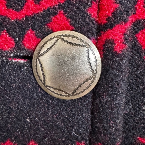 Pendleton Rimrock Jacquard Coat | Stepped Arrow Western Wool | Women’s M - Picture 6 of 10